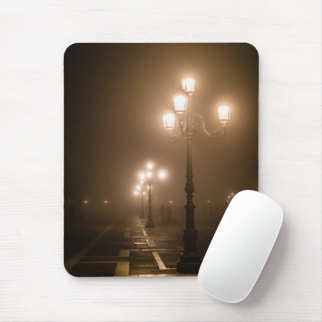 Mousepad Foggy Piazza San Marco, Veneza (Com mouse)