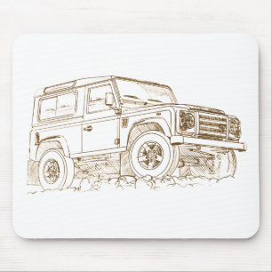 Mousepad Fogo do defensor da LR