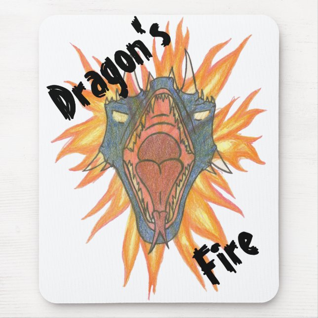 Mousepad Fogo do Dragão (Frente)