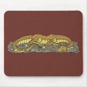 Mousepad Fogo Drake em repouso