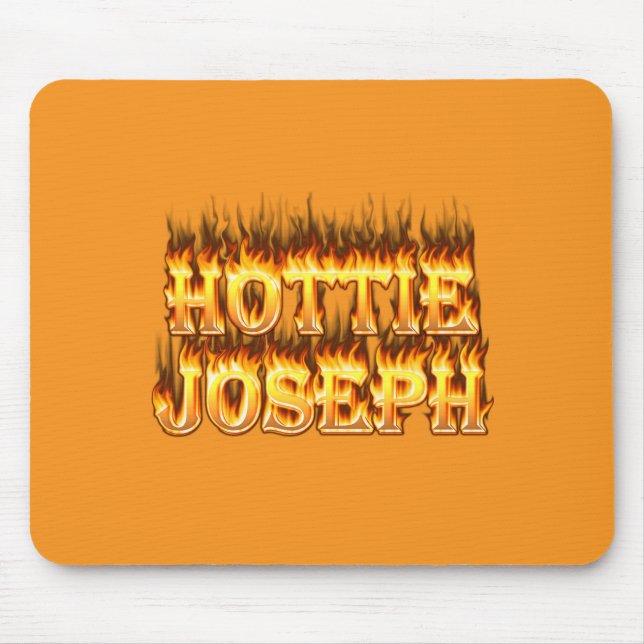 Mousepad Fogo e chamas de Hottie Joseph (Frente)