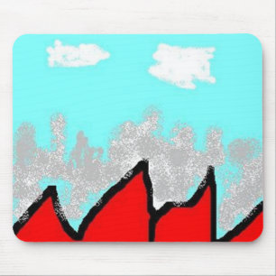 Mousepad Fogo flamejante