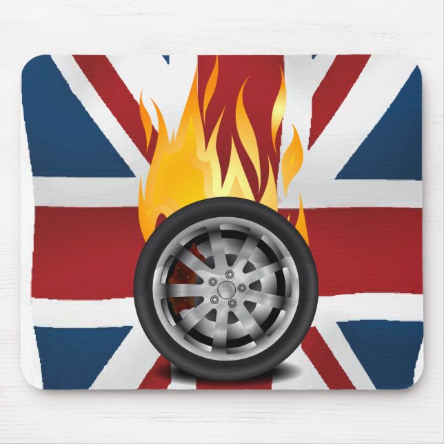 Mousepad Fogo, Liga Grã-Bretanha (Frente)