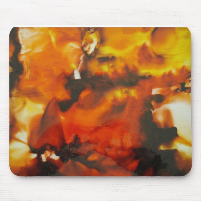 Mousepad Fogo no vidro (Frente)
