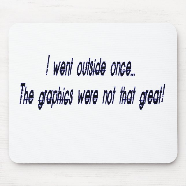 Mousepad foi fora (Frente)