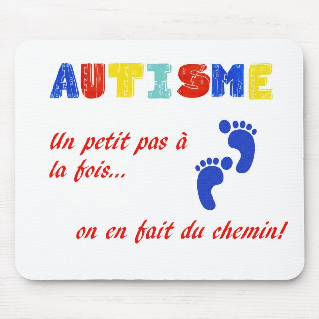 Mousepad Fois do la do à do pas de Tapis de souris un (Frente)