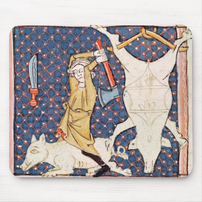 Mousepad Fol.59v dezembro: Porcos da matança (Frente)
