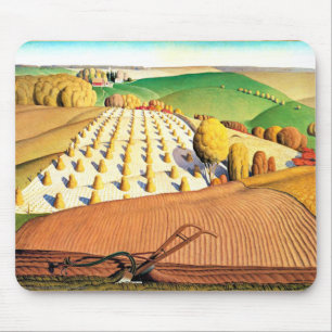 Mousepad Folga, belas artes pintura americana
