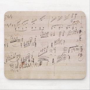 Mousepad Folha da contagem 'do luar Sonata