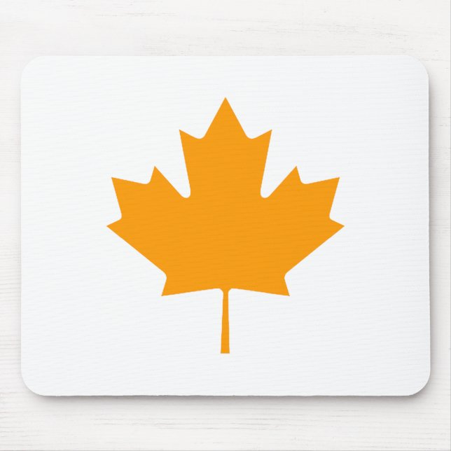 Mousepad Folha de bordo OrangeTransp os presentes de Zazzle (Frente)