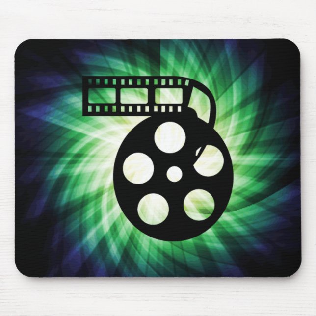 Mousepad Folha de Filme legal (Frente)