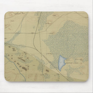 Mousepad Folha de geologia detalhada XIX
