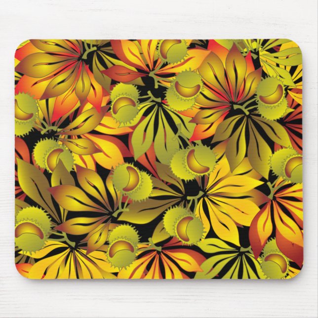 Mousepad Folhas de castanha (Frente)