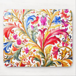 Mousepad Folhas de Design Florentine de rico