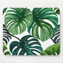 Folhas de Monstera | Aquarela Moderna Simples