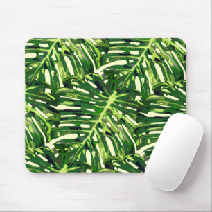 Mousepad Folhas de Monstera Tropicais - Feriado
