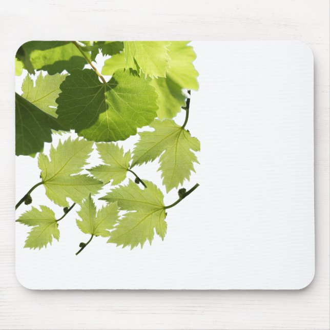 Mousepad Folhas de Vinho Verde (Frente)