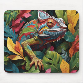 Mousepad Folhas e cores do Lagarto