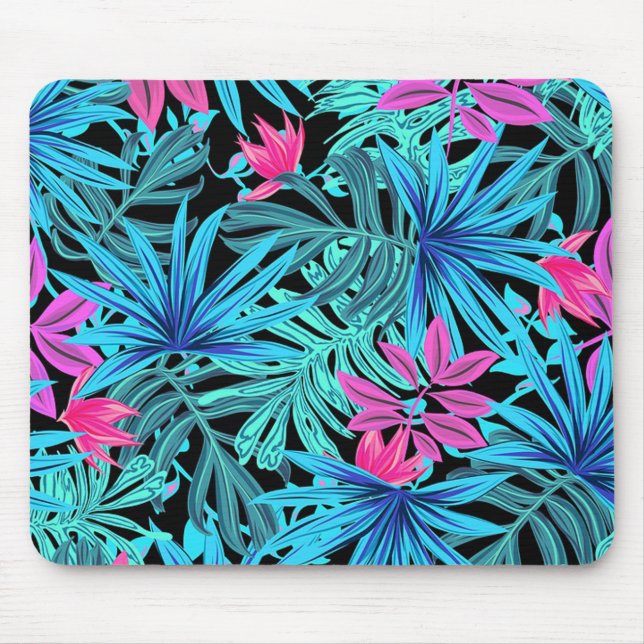 Mousepad Folhas tropicais (Frente)