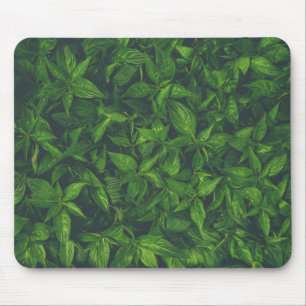 Mousepad Folhas Verde-Profundas