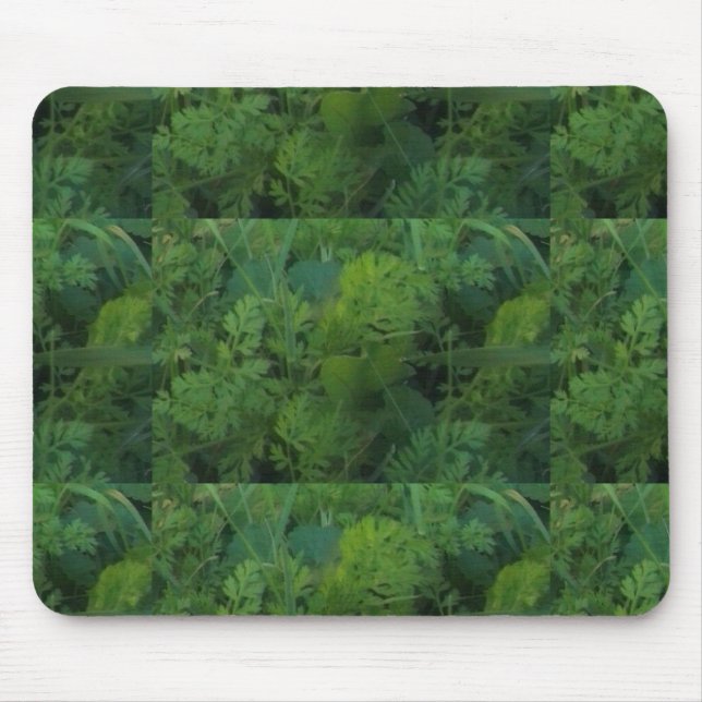 Mousepad Folhas verdes (Frente)