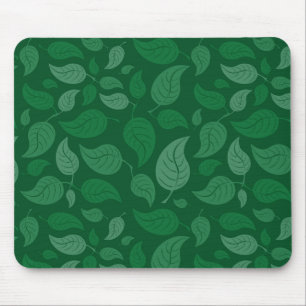 Mousepad Folhas verdes