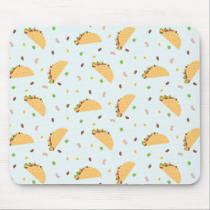 Mousepad Fome Pelo Padrão Dos Tacos