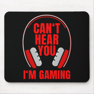 Mousepad Fones de ouvido para jogos Hear You