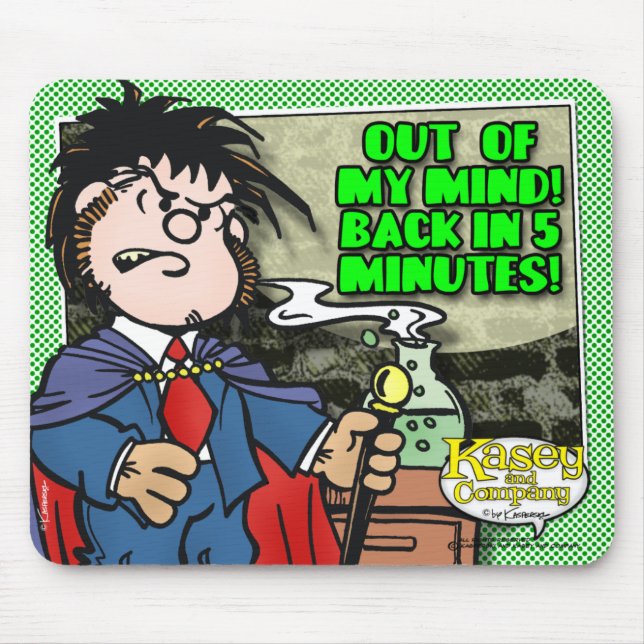 Mousepad Fora De Minha Mente (Frente)