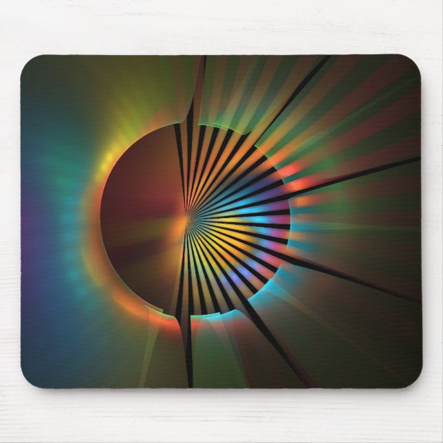 Mousepad Fora do canto de meu olho (Frente)