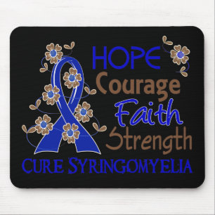 Mousepad Força 3 Syringomyelia da fé da coragem da