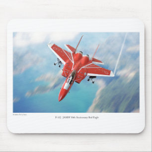 Mousepad Força Aérea de Autodefesa do Japão F-15 Red Eagle