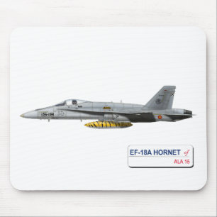 MOUSEPAD FORÇA AÉREA DO ESPANHOL DO ZANGÃO DE EF-18A