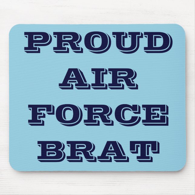 Mousepad - Força Aérea Orgulhosa - Brat (Frente)