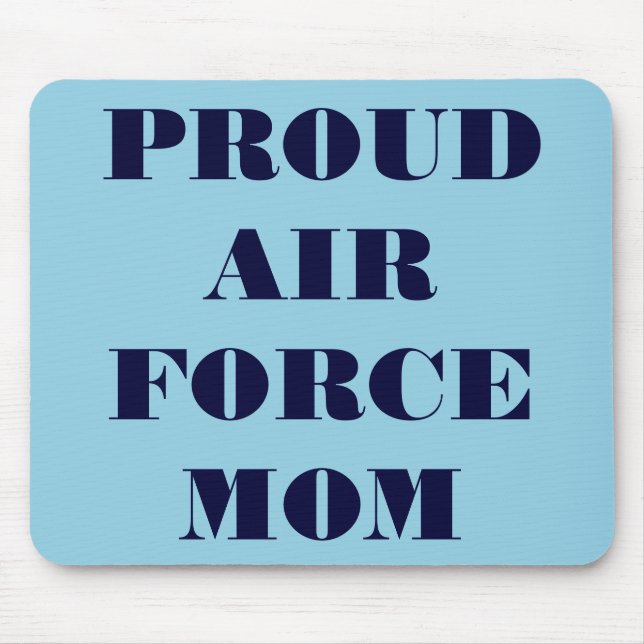 Mousepad Força Aérea Orgulhosa Mãe (Frente)