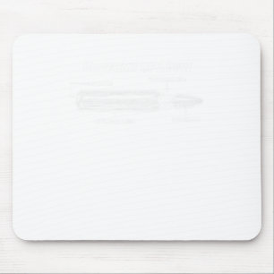 Mousepad Forças Armadas Entusiasta do Atirador da Arma Rifl