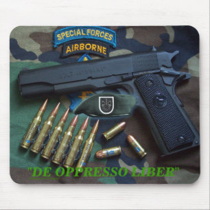Mousepad forças especiais 5 forte campbell veterano Mousepa