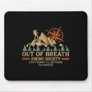 Mousepad Fores De Verão Da Fora Da Breath Hiking Society