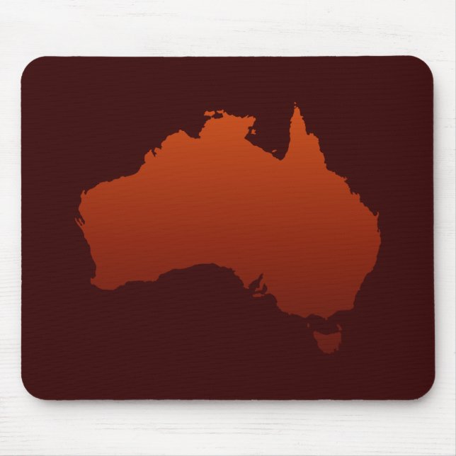 Mousepad Forma do Deserto Australiano (Frente)