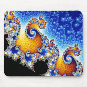 Mousepad Forma Fractal Bidimensional Definida como Mandelbr