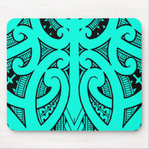 Mousepad Forma maori tradicional do koru do design do
