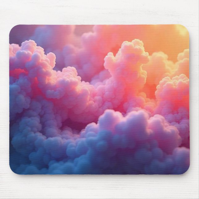Mousepad Formação de Nuvens Coloridas (Frente)