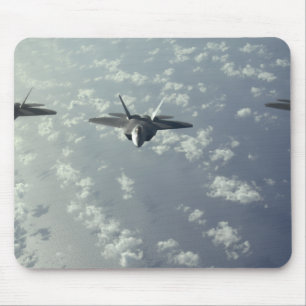 Mousepad Formação de três navios de Raptores F-22