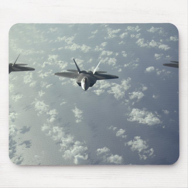 Mousepad Formação de três navios de Raptores F-22 (Frente)