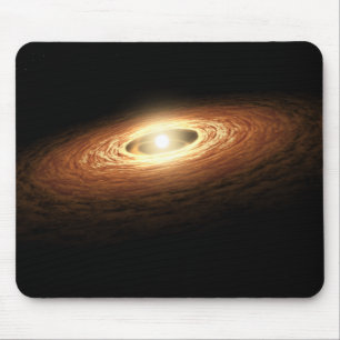 Mousepad Formação do cristal do silicato