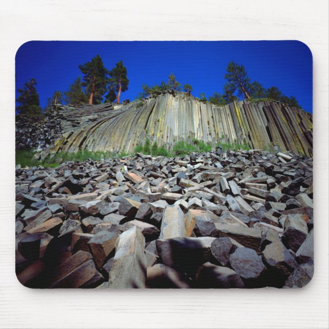 Mousepad Formações de Basalto de Devils Postpile (Frente)
