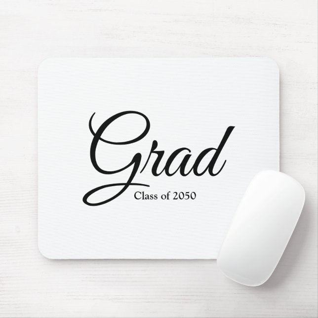 Mousepad Formando a classe de script preto data elegante (Com mouse)