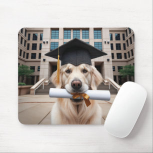 Mousepad Formando de Cachorro do Retriever do ouro