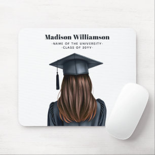 Mousepad Formando Feminino Personalizado de Graduação Moder
