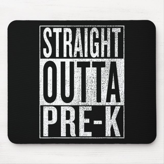 Mousepad Formando Pré-k de Graduação Engraçado Antes do Jar (Frente)